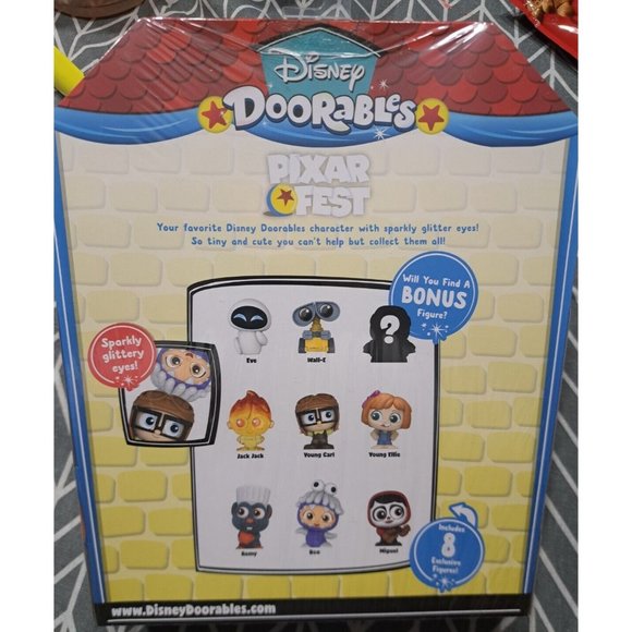 Disney Doorables Pixar Fest Collection Peek 8 Exclusive Figures - Picture 2 of 4